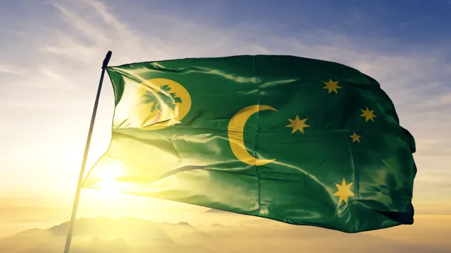 Cocos islands flag